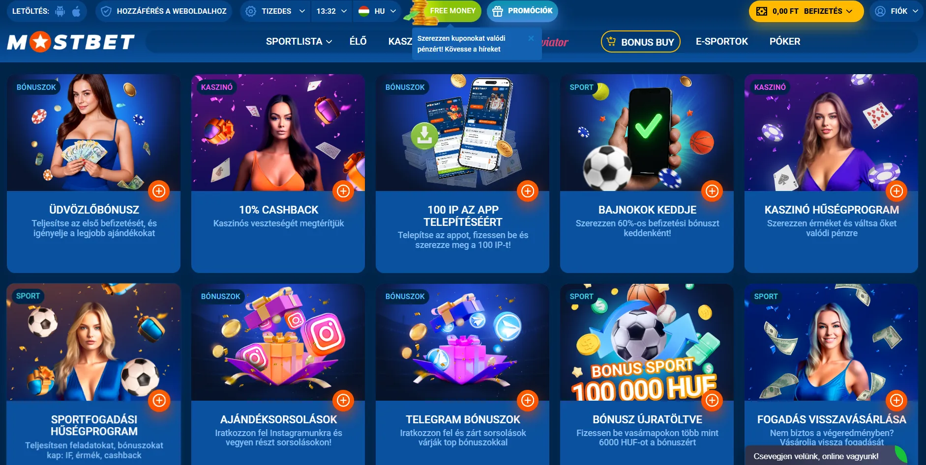 Milyen feltételek tartoznak a Mostbet bonus és a bónuszok használatához?